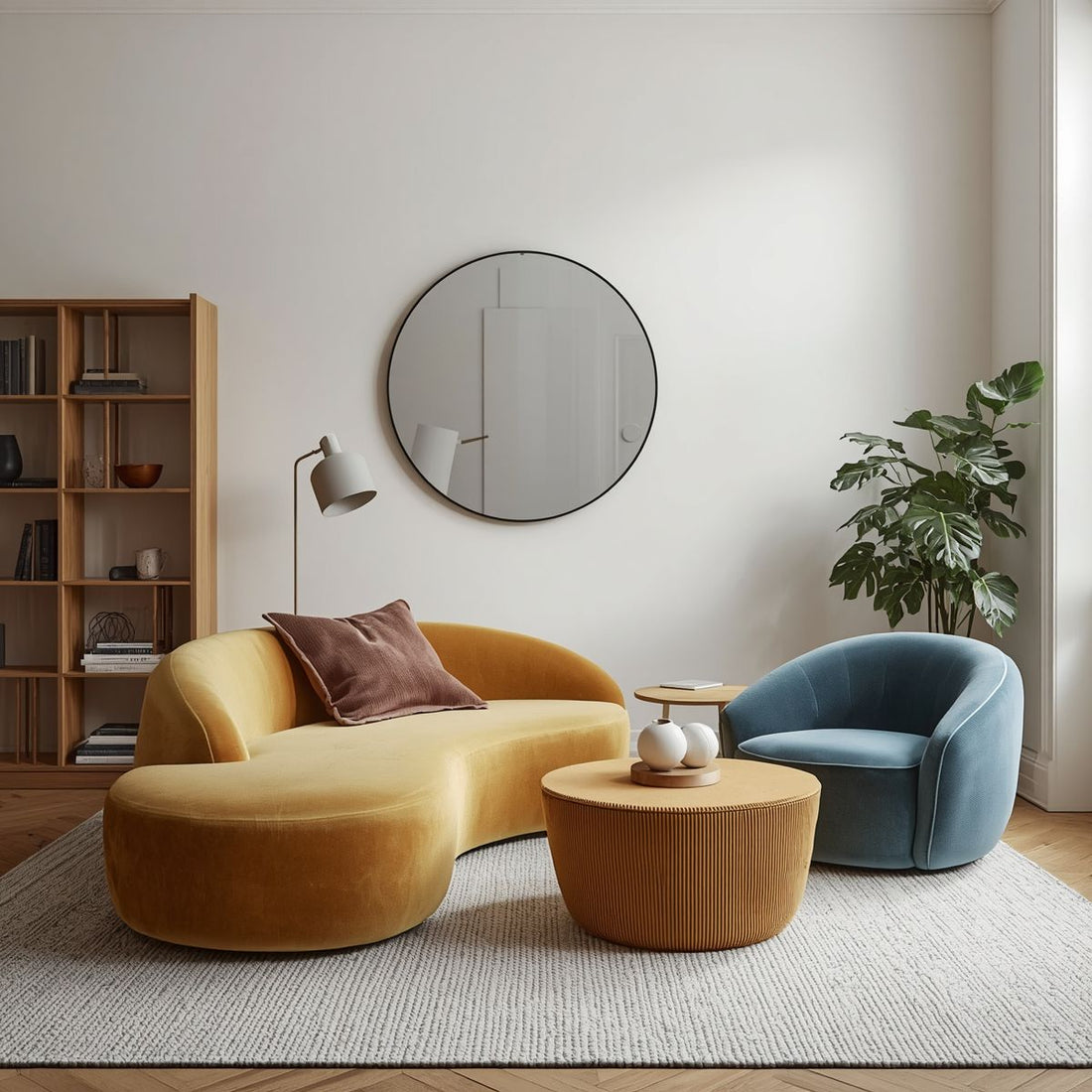 Meubles curvilignes : pourquoi les formes rondes dominent la décoration ?