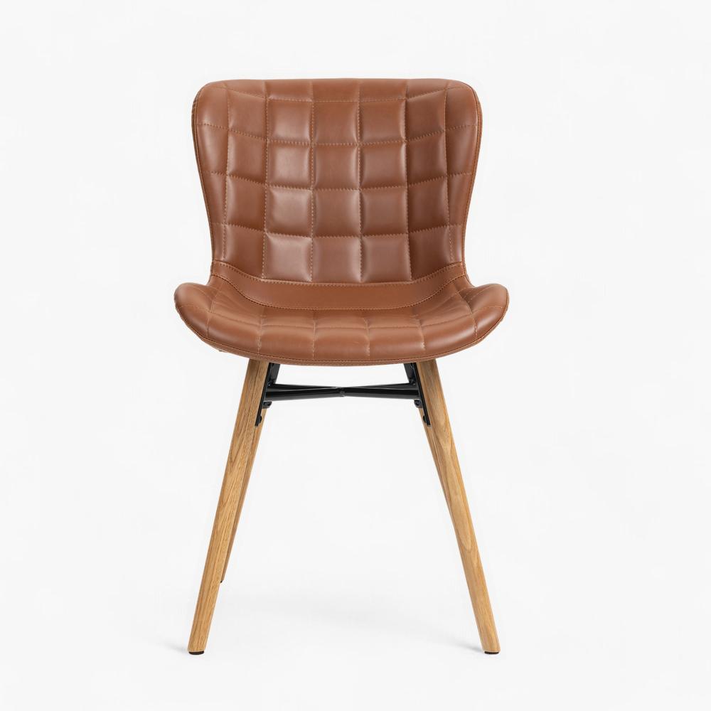Chaises cuir
