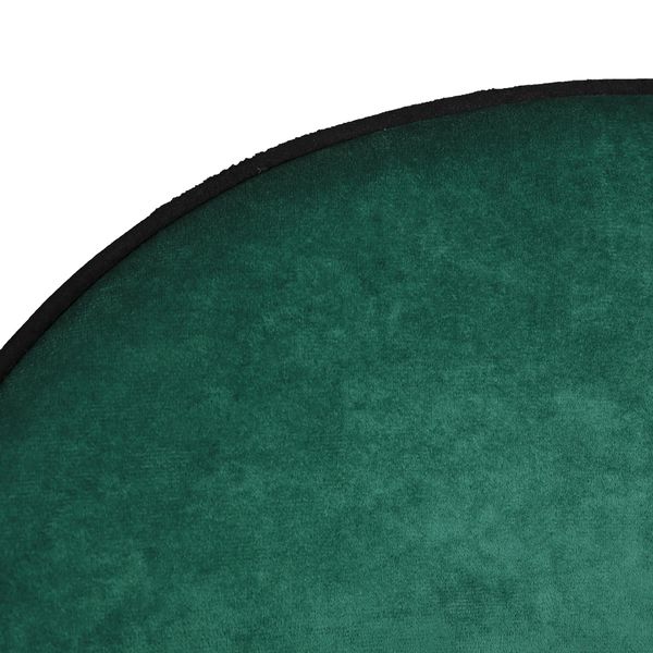 Chaise de bar velours vert canard