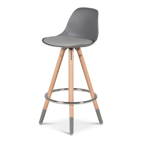 Chaise snack grise
