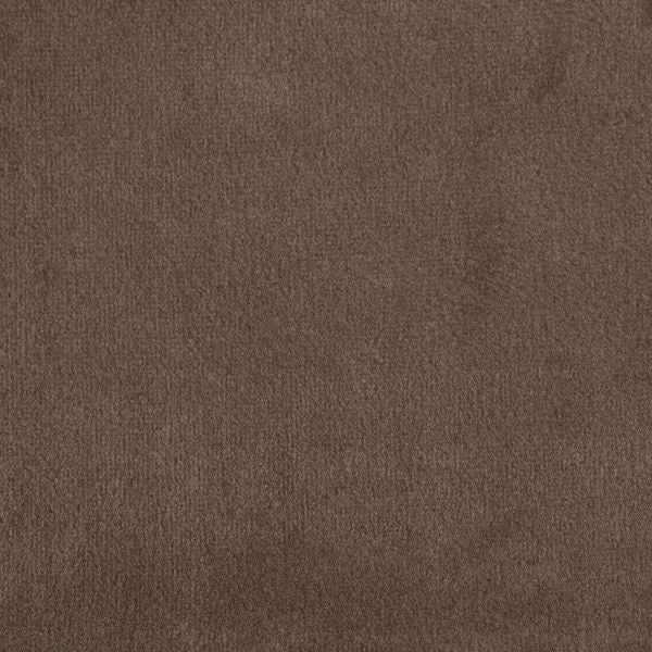 Canapé d'angle velours taupe - Angle gauche
