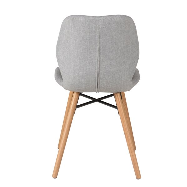 Chaise gris clair