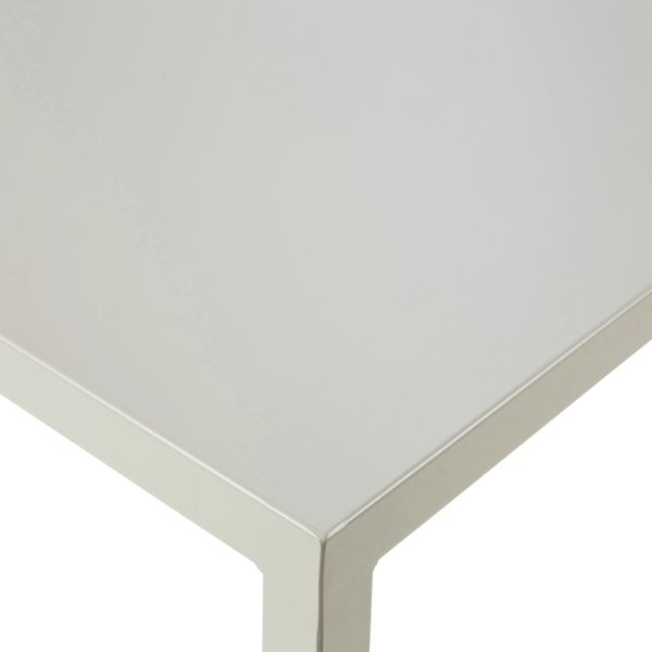 Table repas outdoor 160cm métal beige