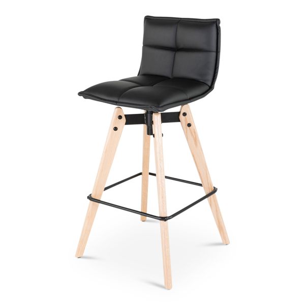 Chaise de bar noire