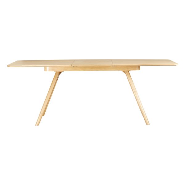 Table repas 160cm allonge intégrée chêne naturel
