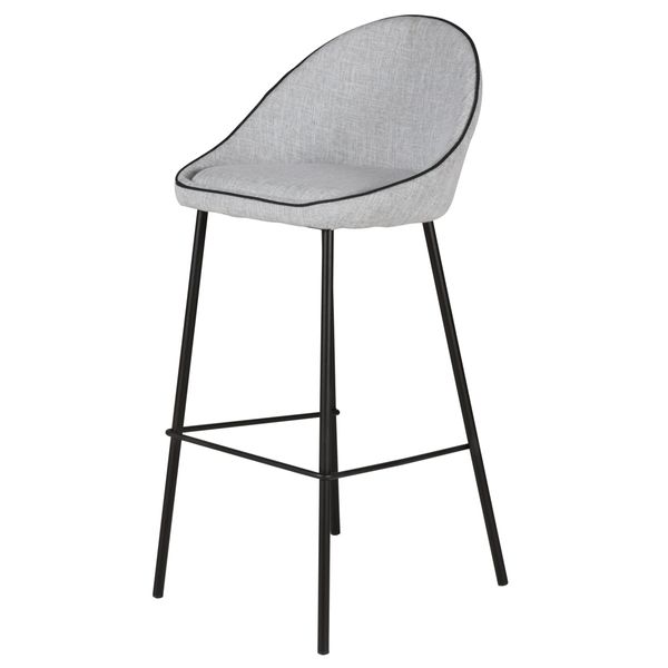 Chaise snack gris clair