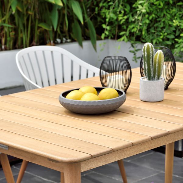 Table repas outdoor 160cm eucalyptus