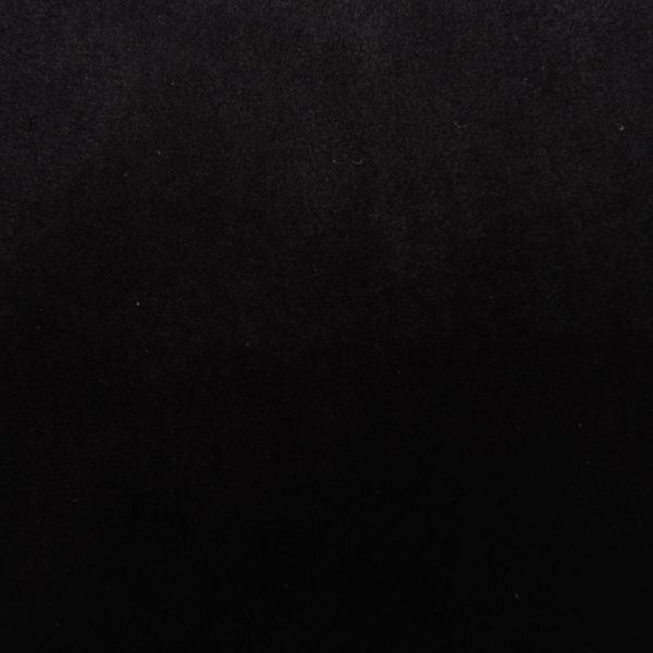 Chaise en velours noire