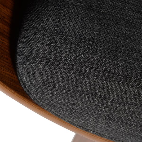 Fauteuil gris foncé