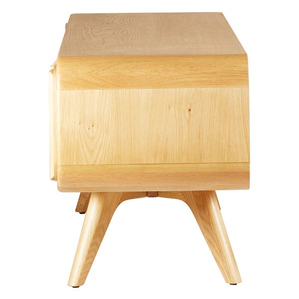 Meuble télé 165cm chêne naturel
