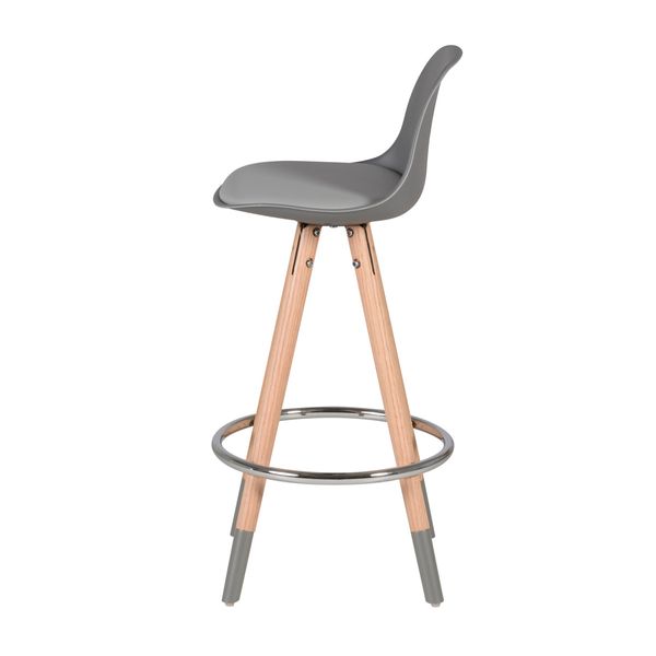 Chaise snack grise