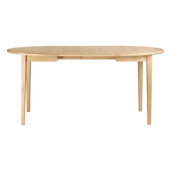 Table repas 110cm avec allonge chêne naturel