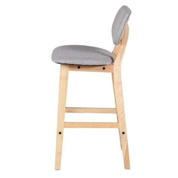 Chaise snack grise