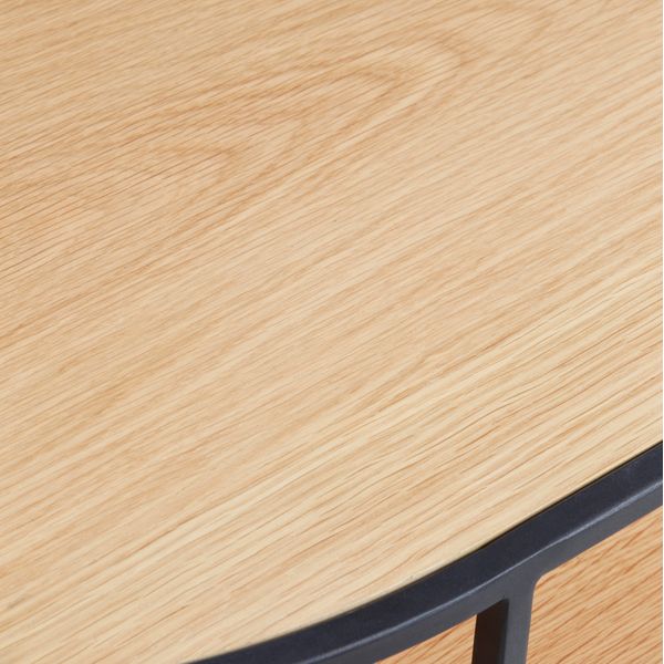 Table basse plateau chêne naturel