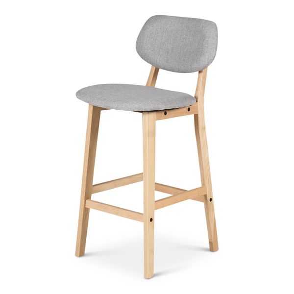Chaise snack grise