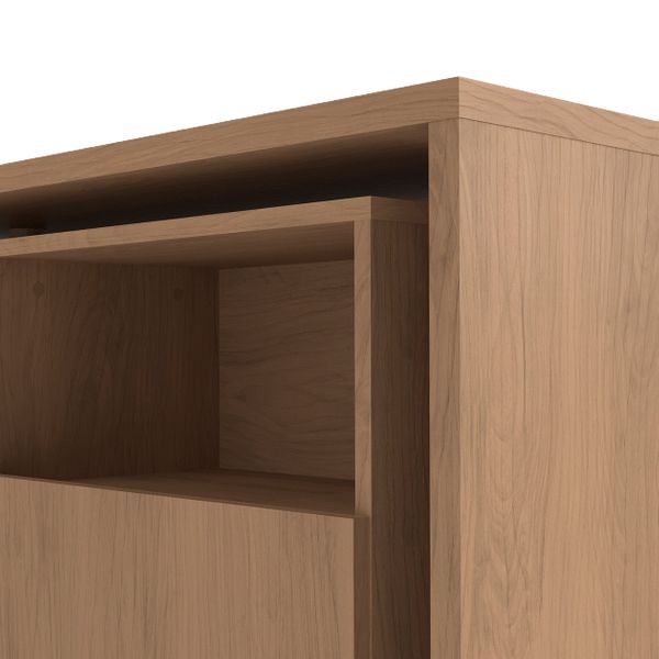 Îlot central cuisine 125cm plateau pivotant