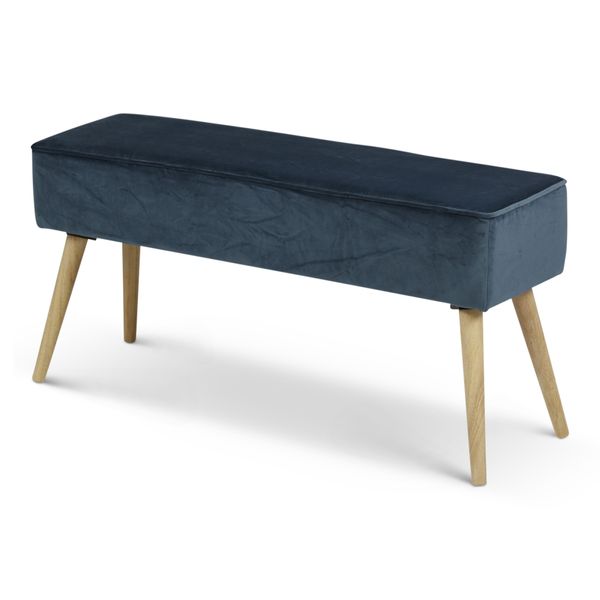 Banc bleu foncé