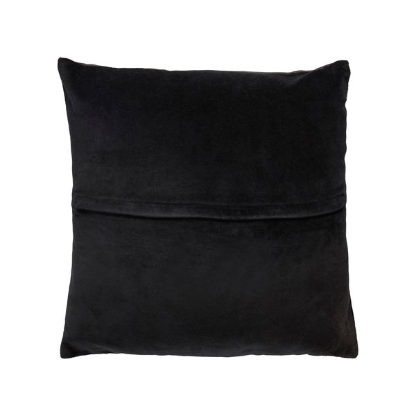 Coussin forks noir carré