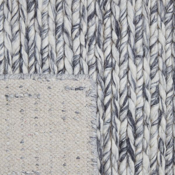 Tapis 240cm gris argent