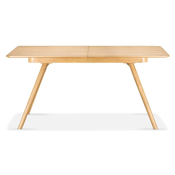 Table repas 160cm allonge intégrée chêne naturel
