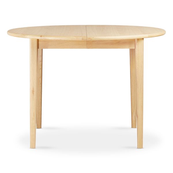 Table repas 110cm avec allonge chêne naturel