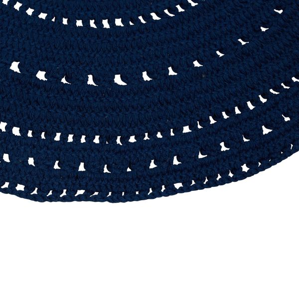 Tapis navy Ø 120 cm