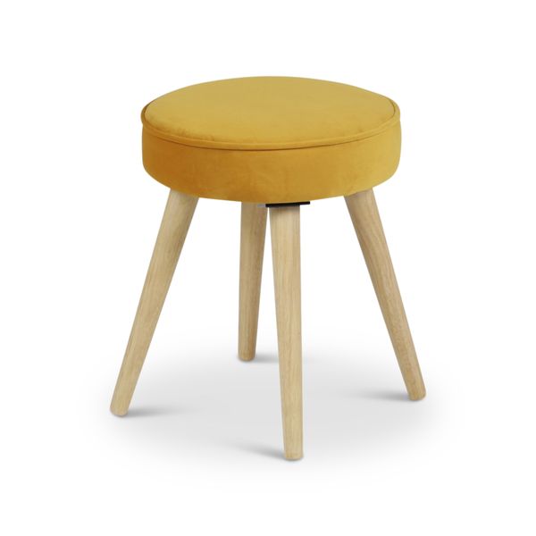 Pouf moutarde