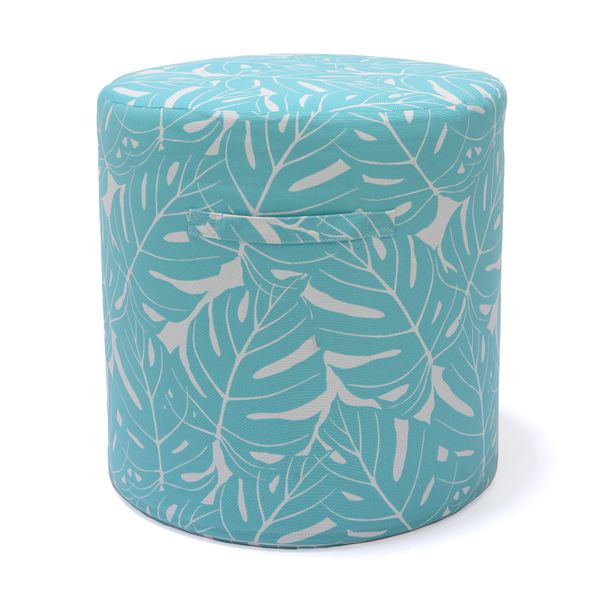 Pouf outdoor bleu turquoise