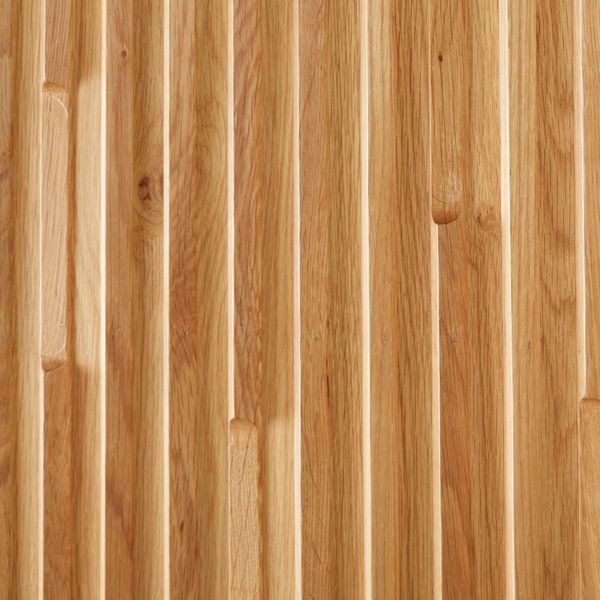 Meuble bas 3 portes chêne naturel