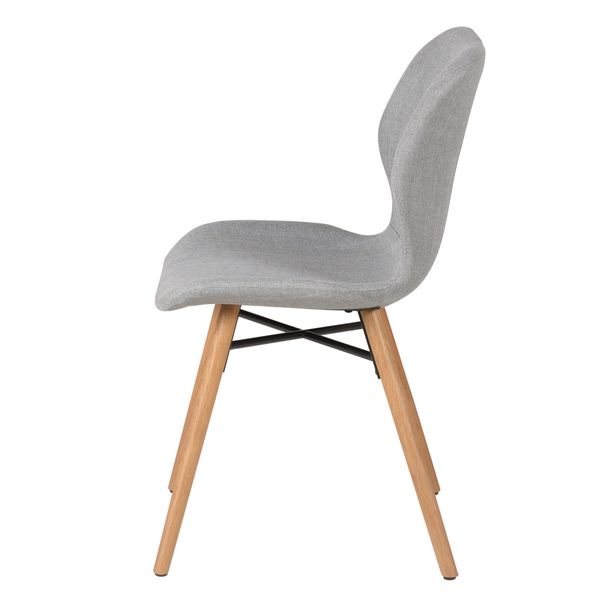 Chaise gris clair