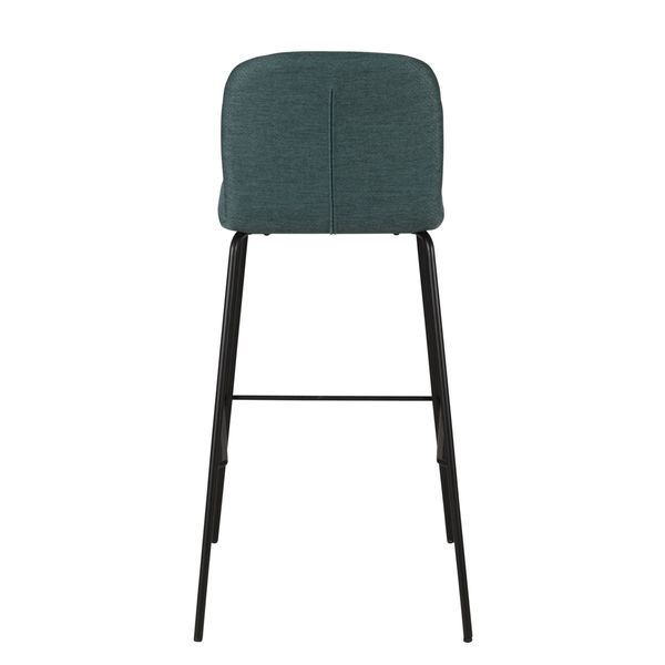 Chaise snack bleu canard