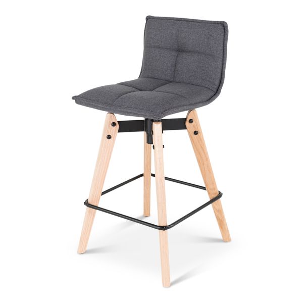 Chaise snack grise