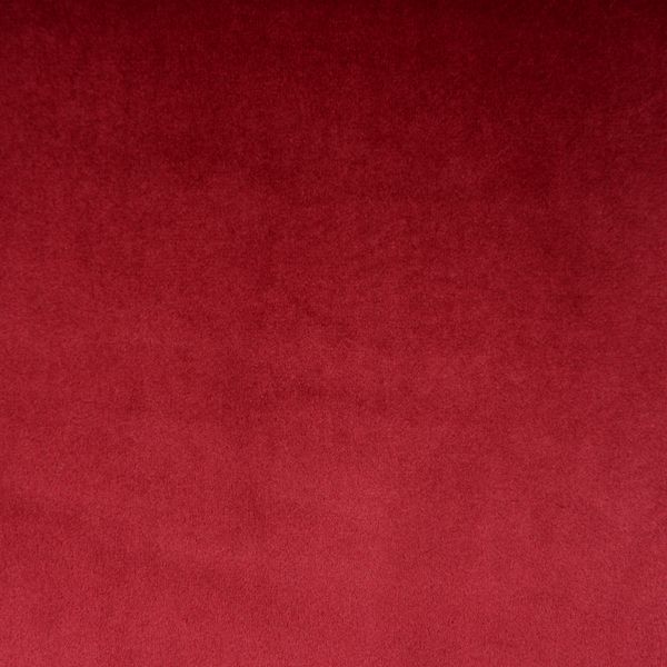 Chaise en velours rouge
