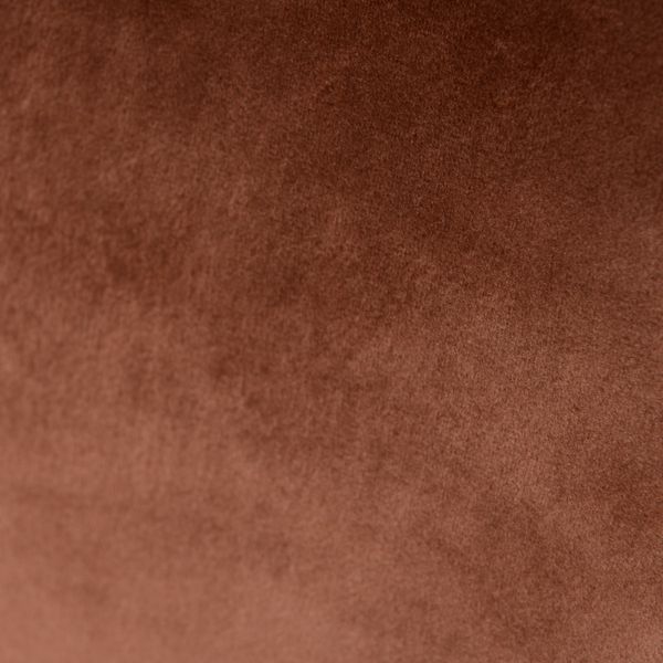 Chaise en velours marron