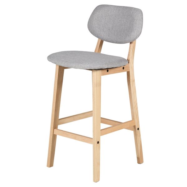 Chaise snack grise