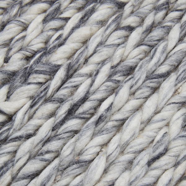 Tapis 240cm gris argent