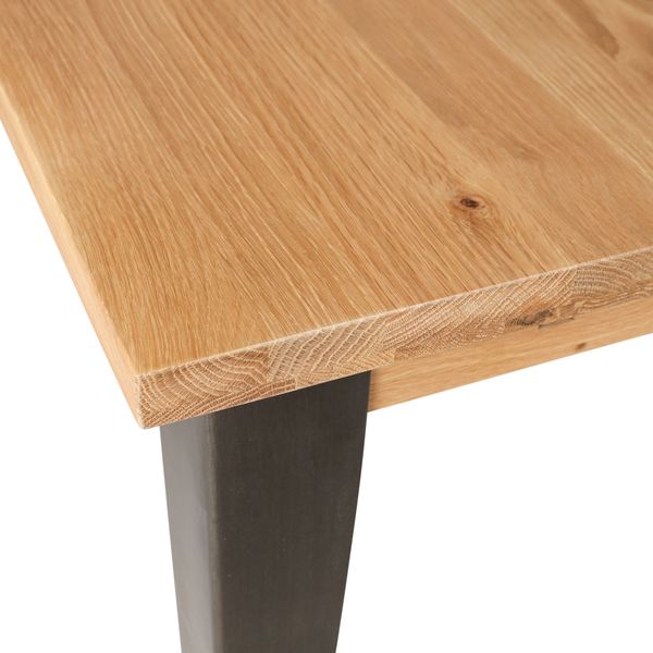 Table repas carrée 140 cm
