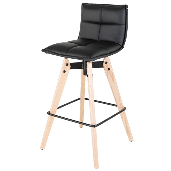 Chaise de bar noire