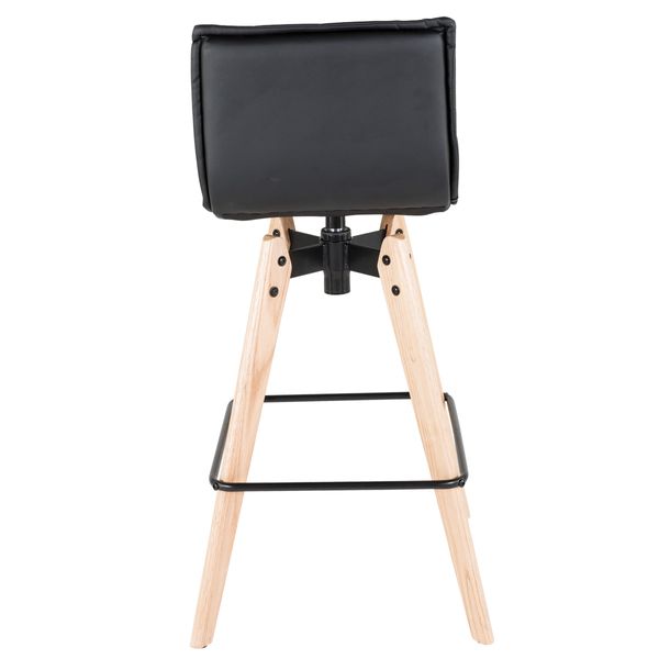 Chaise de bar noire