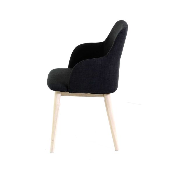 Fauteuil gris foncé