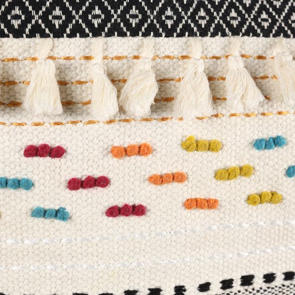 Coussin à franges