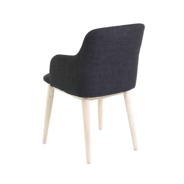 Fauteuil gris foncé