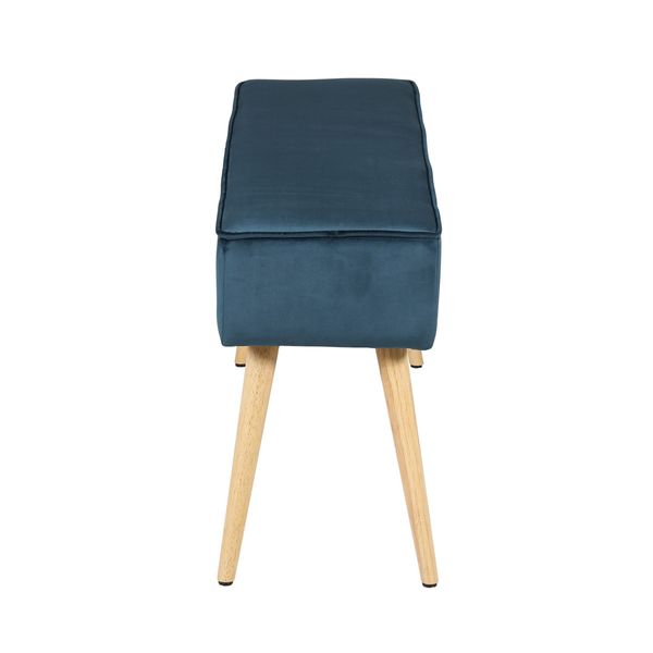 Banc bleu foncé