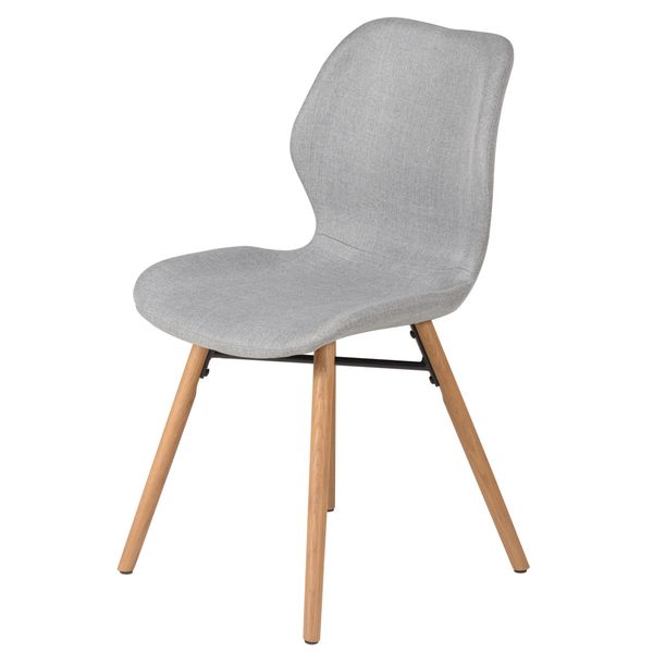 Chaise gris clair