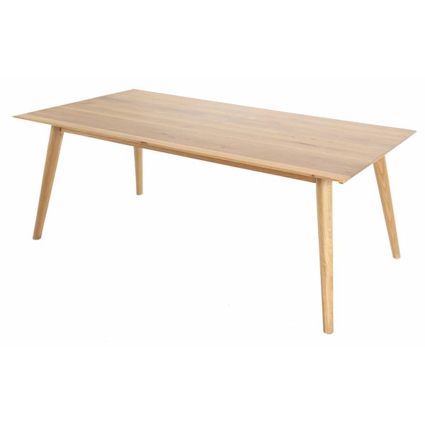 Table repas, allonge optionnelle
