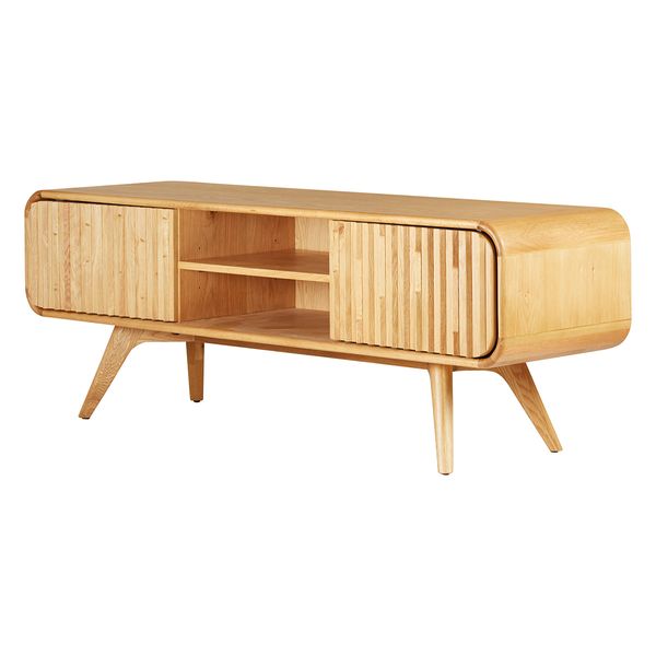 Meuble télé 165cm chêne naturel
