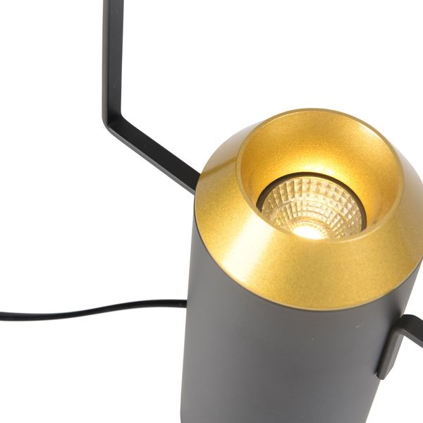 Lampe à poser noire