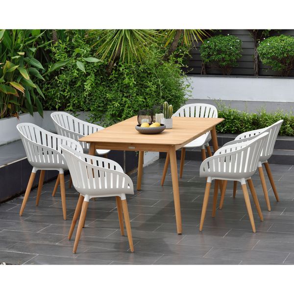 Table repas outdoor 160cm eucalyptus
