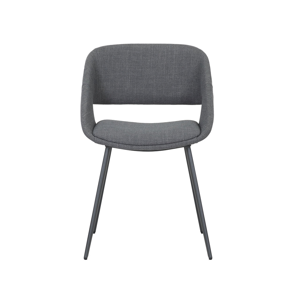 Chaise repas grise