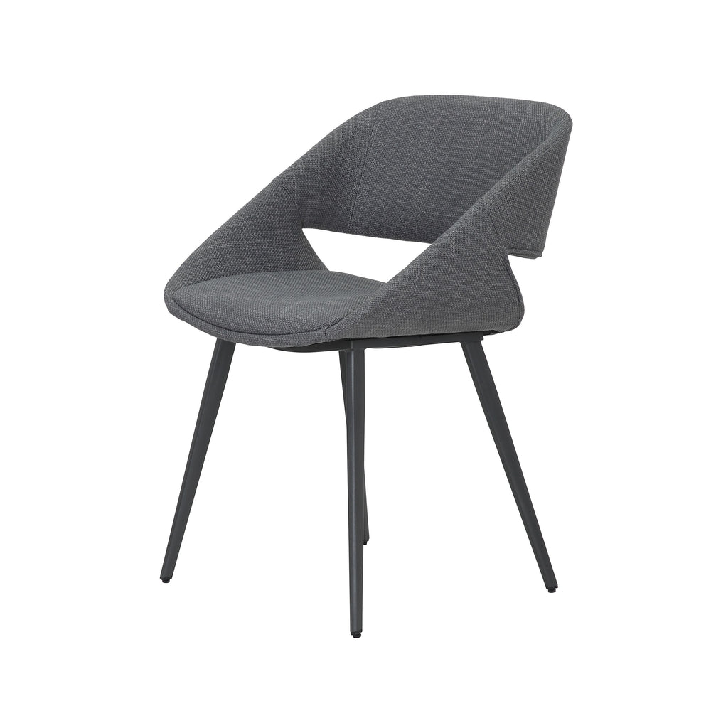 Chaise repas grise